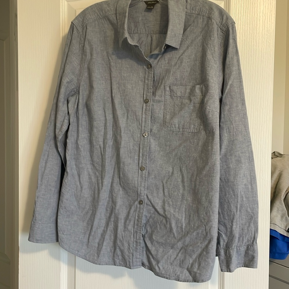 Eddie Bauer button up shirt XL
